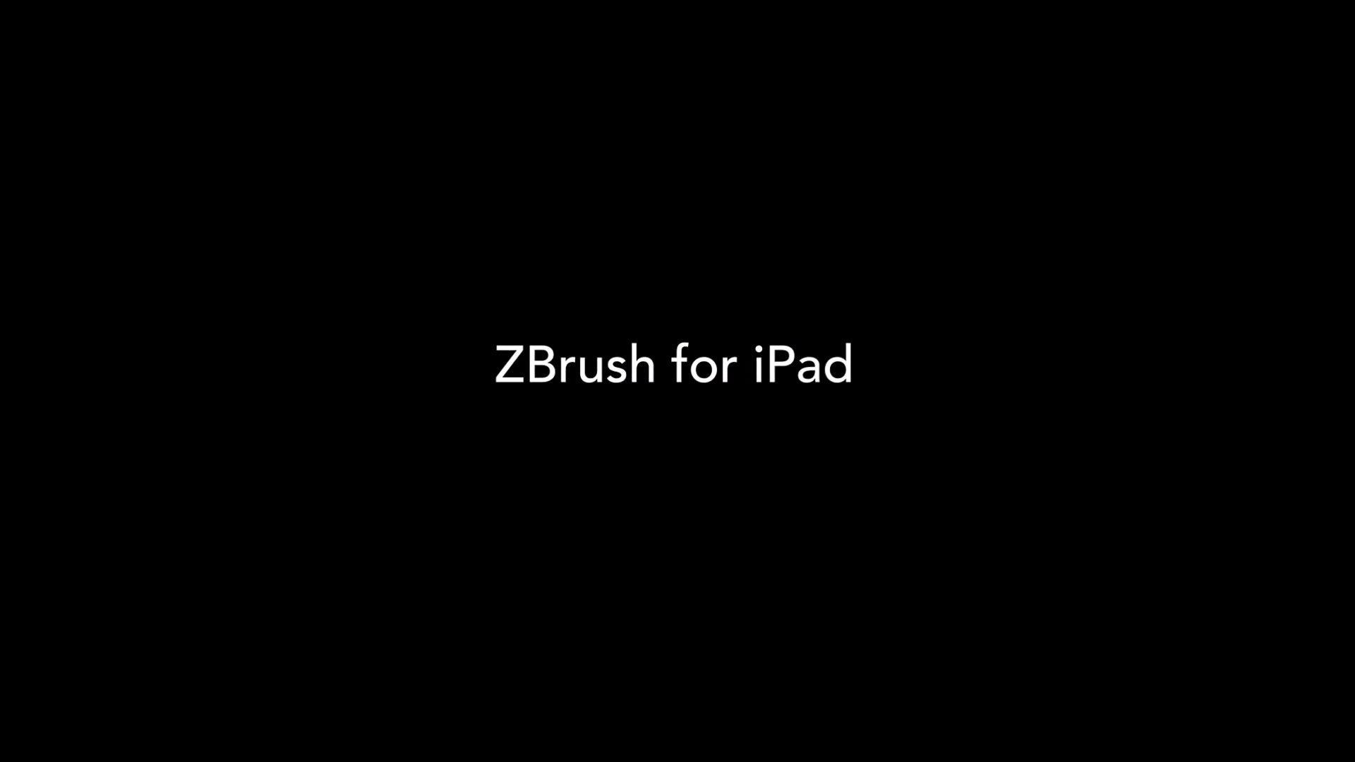 ZBrush na iPada