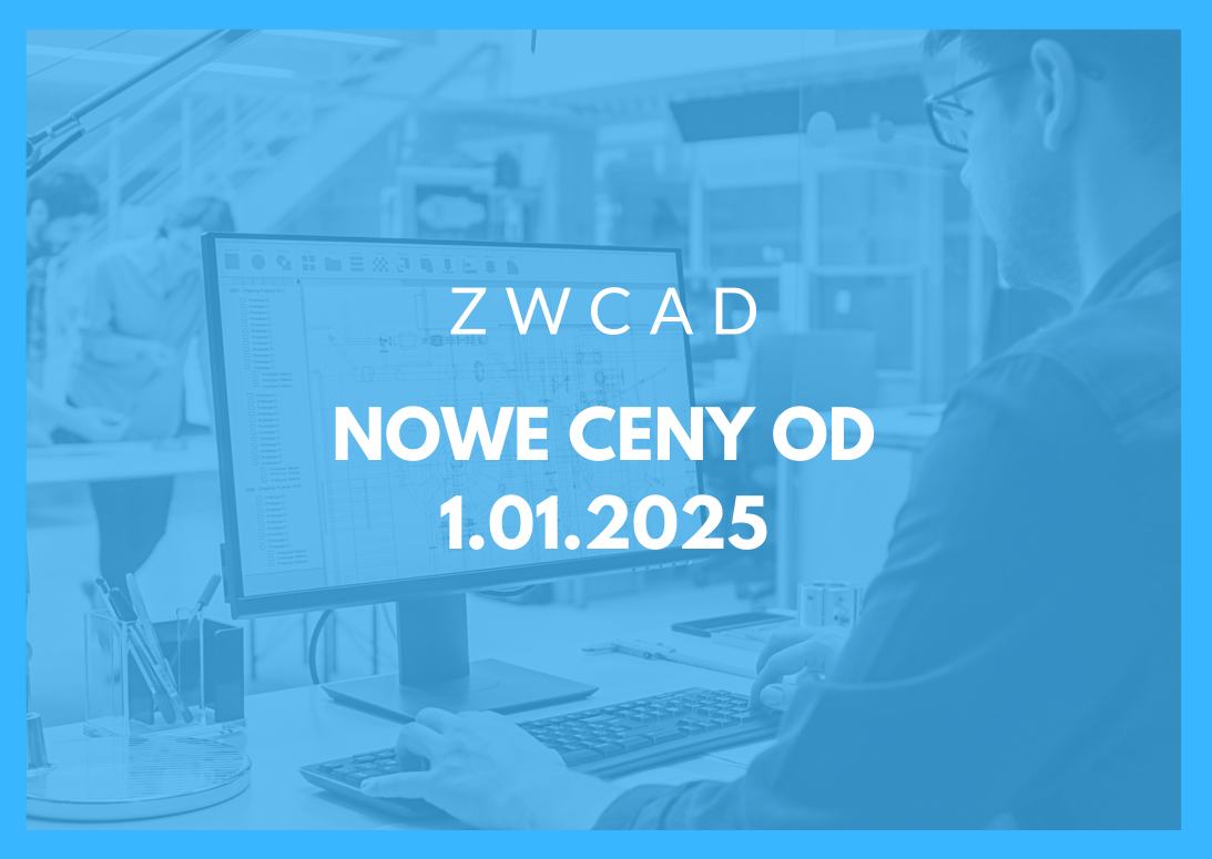 Zmiana cen licencji ZWCAD od 1 stycznia 2025